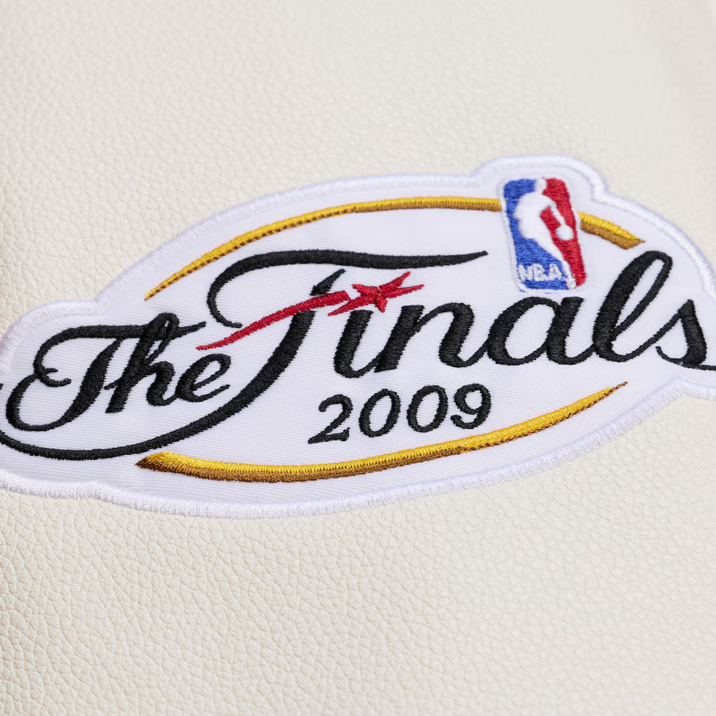 Los Angeles Lakers Brown/Cream Dusted Varsity Full-Snap Jacket Your Price: $225.00