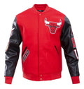 Pro Standard Men's Chicago Bulls Classic Wool Varsity Jacket