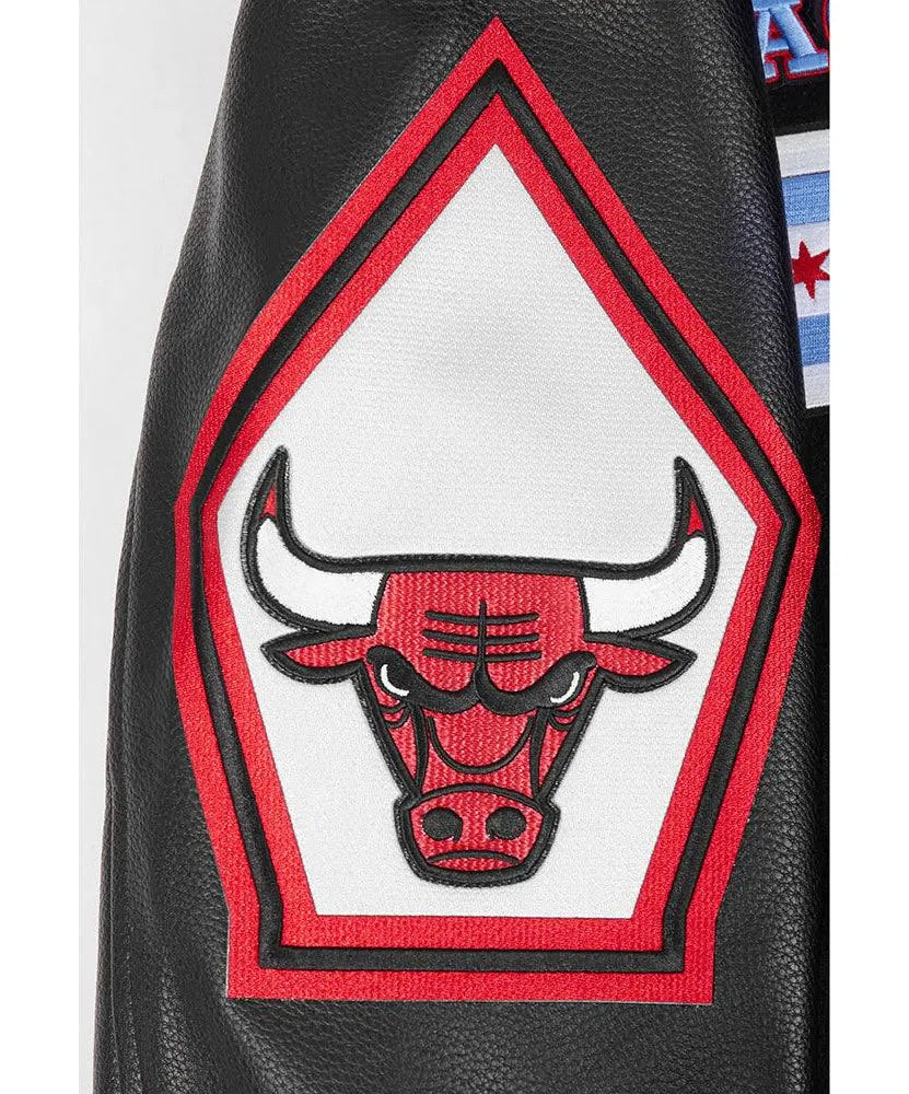Pro Standard Men's Chicago Bulls City Edition 25-26 Rib Wool Varsity Jacket