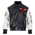 Pro Standard Men's NBA Chicago Bulls City Signature Leather Varsity Jacket